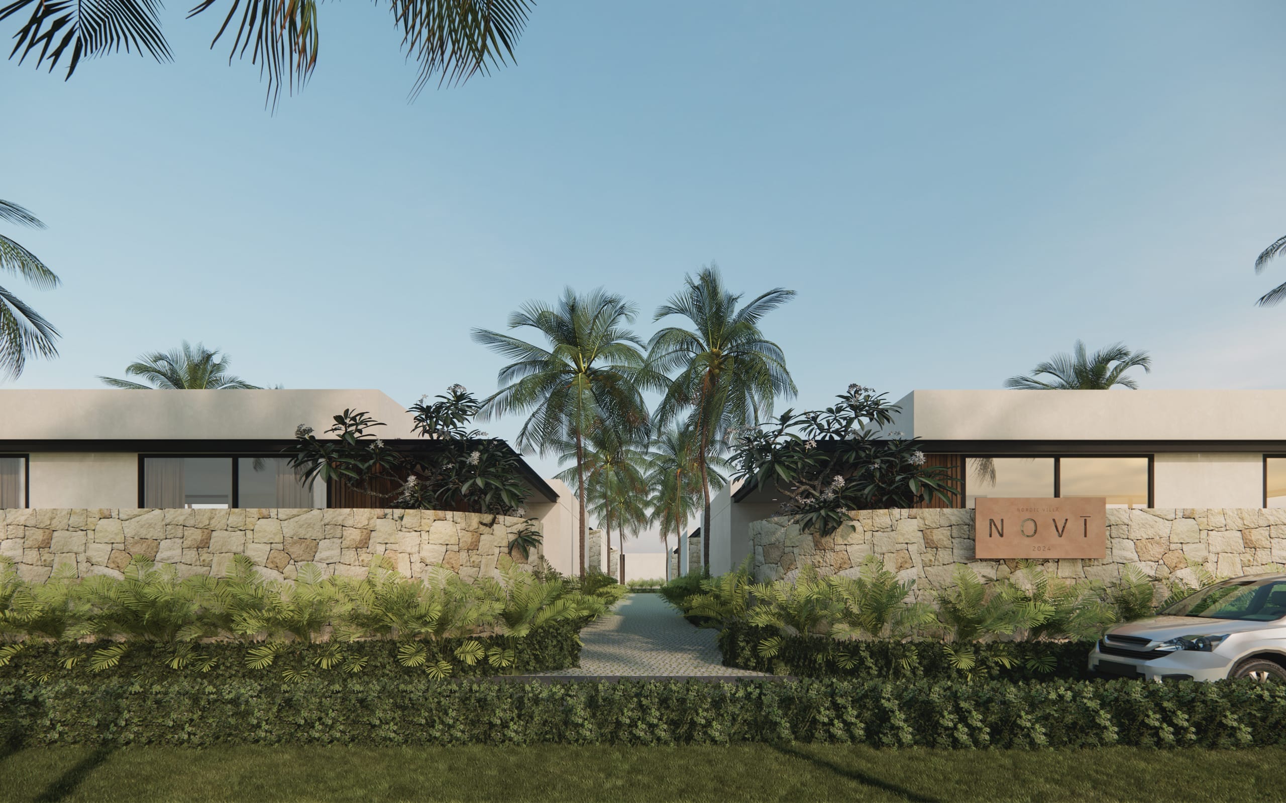 Tropical Villa Architecture